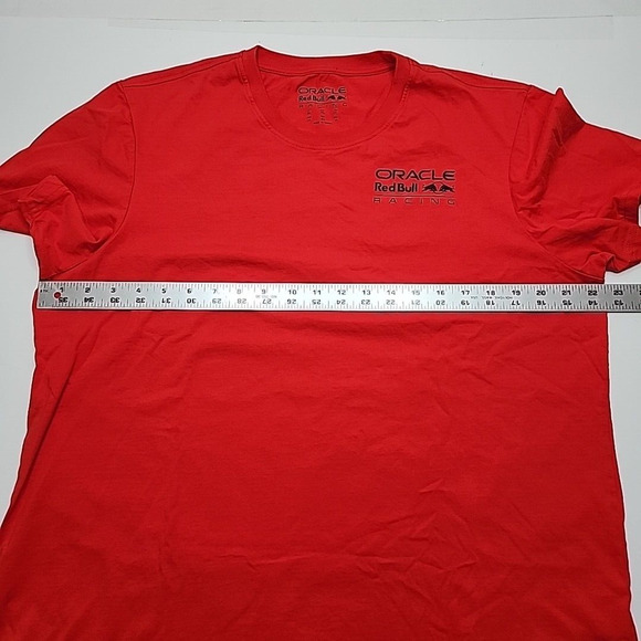 Oracle Red Bull Racing T-Shirt Short Sleeve Cotton Tee Crew Neck F1 Castore - Picture 7 of 14